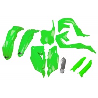 Full Plastic Kit neon green for Kawasaki KXF 250 (2021-24) - KXF 450 (2019-23) - REPLICA PLASTICS - KAKIT227F-AFLU - Ufo Plast Full Plastic Kit neon green for Kawasaki KXF 250 (2021-24) - KXF 450 (2019-23) - REPLICA PLASTICS - KAKIT227F-AFLU - Ufo Plast
