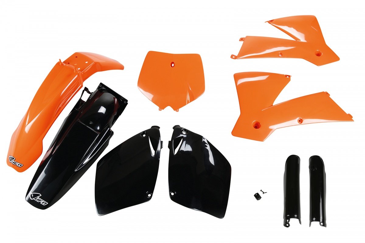 Full Plastic Kit OEM Color for Ktm SX 250/XC 250 (2000-01) - SX 125/XC 125 (2001-02) - SX 400 (2000-01) - REPLICA PLASTICS - ...