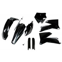 Full Plastic Kit black for Ktm SX 250/XC 250 (2005-06) - SX 125/XC 125 (2005-06) - SX-F 250/XCF 250 (2005-06) - REPLICA PLAST...