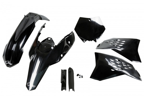 Full plastic kit KTM - black - REPLICA PLASTICS - KTKIT506F-001 - UFO Plast