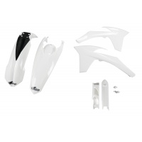 Full Plastic Kit white for Ktm EXC 125/XC W125 - EXC 200 - EXC 250/XC W250 - EXC-F 250/XCF W250 - EXC 300/XC W300 - EXC-F 35....