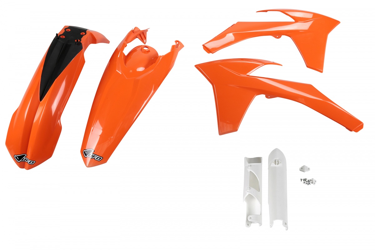 Full Plastic Kit OEM Color for Ktm EXC 125/XC W125 - EXC 200 - EXC 250/XC W250 - EXC-F 250/XCF W250 - EXC 300/XC W300 - EXC-....