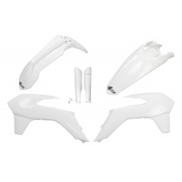 Full Plastic Kit white for Ktm EXC 125/XC W125 - EXC 200 - EXC 250/XC W250 - EXC-F 250/XCF W250 - EXC 300/XC W300 - EXC-F 35....