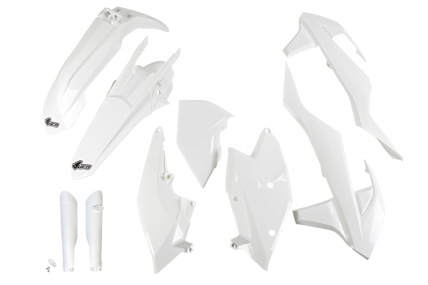 Full plastic kit Ktm - white - REPLICA PLASTICS - KTKIT518F-047 - UFO Plast