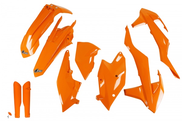 Full plastic kit Ktm - orange - REPLICA PLASTICS - KTKIT518F-127 - UFO Plast