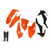 Full Plastic Kit OEM Color 17 & 19 for Ktm EXC 125/XC W125 - EXC 150/XC W150 / XC W150TPI - EXC 250/XC W250 - EXC-F 250/XCF ....