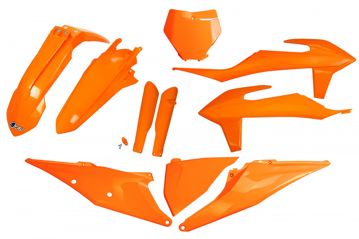 Full Plastic Kit orange for Ktm SX 250/XC 250 - SX 125/XC 125 - SX 150 - SX-F 350/XCF 350 - SX-F 450/XCF 450 - SX-F 250/XCF 2...