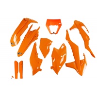 Full Plastic Kit orange for Ktm EXC 125/XC W125 - EXC 150/XC W150 / XC W150TPI - EXC 250/XC W250 - EXC-F 250/XCF W250 - EXC ....