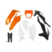 Full Plastic Kit OEM Color 18 for Ktm EXC 125/XC W125 - EXC 150/XC W150 / XC W150TPI - EXC 250/XC W250 - EXC-F 250/XCF W250 ....