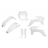 Full kit plastiche / with headlight Ktm - white - REPLICA PLASTICS - KTKIT524F-047 - UFO Plast