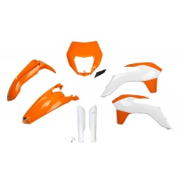 Full Plastic Kit OEM Color 16 for Ktm EXC 125/XC W125 - EXC 200 - EXC 250/XC W250 - EXC-F 250/XCF W250 - EXC 300/XC W300 - E....
