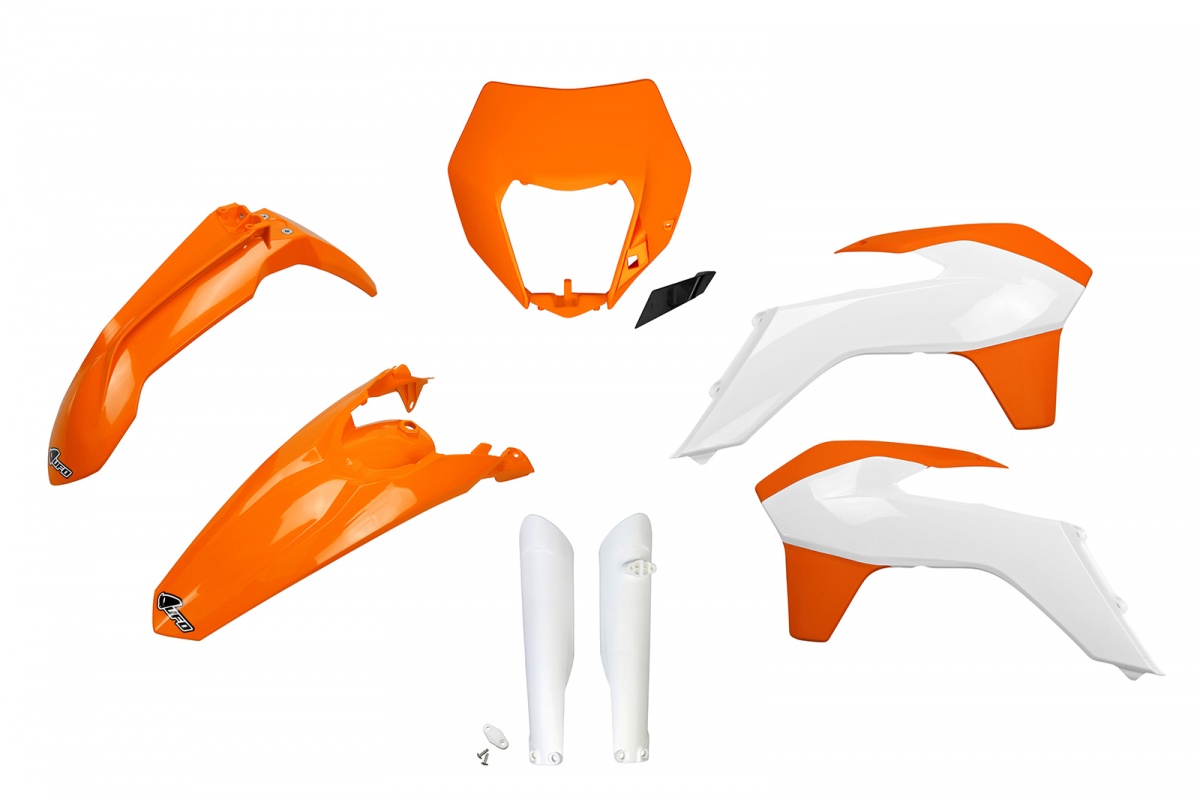Full Plastic Kit OEM Color 16 for Ktm EXC 125/XC W125 - EXC 200 - EXC 250/XC W250 - EXC-F 250/XCF W250 - EXC 300/XC W300 - E....