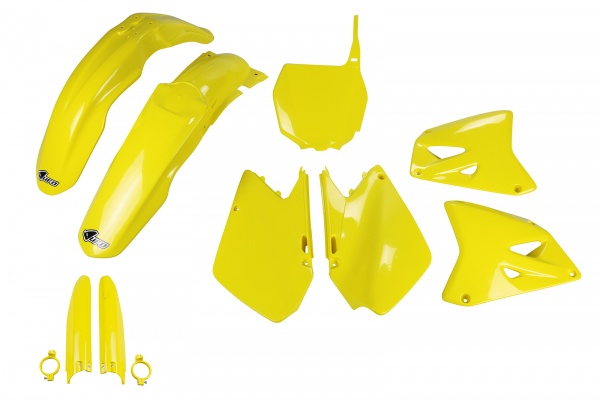 Full plastic kit Suzuki - yellow - REPLICA PLASTICS - SUKIT402F-102 - UFO Plast