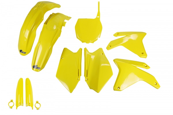 Full plastic kit Suzuki - yellow - REPLICA PLASTICS - SUKIT404F-102 - UFO Plast