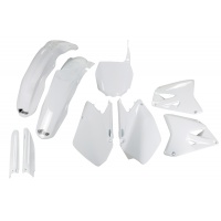 Full Plastic Kit white for Suzuki RM 125 (2006-25) - RM 250 (2006-25) - REPLICA PLASTICS - SUKIT406F-041 - Ufo Plast Full Plastic Kit white for Suzuki RM 125 (2006-25) - RM 250 (2006-25) - REPLICA PLASTICS - SUKIT406F-041 - Ufo Plast