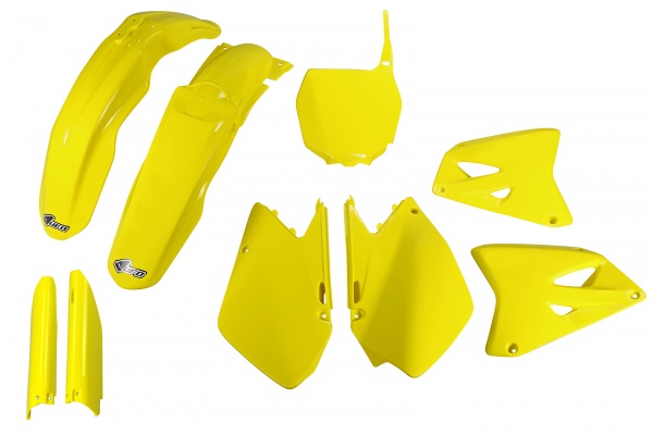 Full plastic kit Suzuki - yellow - REPLICA PLASTICS - SUKIT406F-102 - UFO Plast
