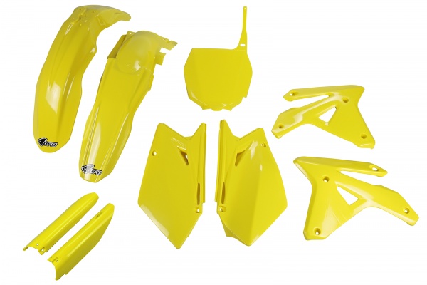 Full plastic kit Suzuki - yellow - REPLICA PLASTICS - SUKIT408F-102 - UFO Plast
