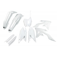 Full Plastic Kit white for Suzuki RMZ 250 (2019-25) - RMZ 450 (2018-25) - REPLICA PLASTICS - SUKIT418F-041 - Ufo Plast Full Plastic Kit white for Suzuki RMZ 250 (2019-25) - RMZ 450 (2018-25) - REPLICA PLASTICS - SUKIT418F-041 - Ufo Plast
