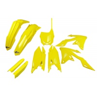 Full Plastic Kit yellow for Suzuki RMZ 250 (2019-25) - RMZ 450 (2018-25) - REPLICA PLASTICS - SUKIT418F-102 - Ufo Plast Full Plastic Kit yellow for Suzuki RMZ 250 (2019-25) - RMZ 450 (2018-25) - REPLICA PLASTICS - SUKIT418F-102 - Ufo Plast