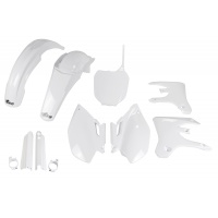 Full Plastic Kit white for Yamaha YZF 250 (2003-04) - YZF 450 (2003-05) - REPLICA PLASTICS - YAKIT304F-046 - Ufo Plast