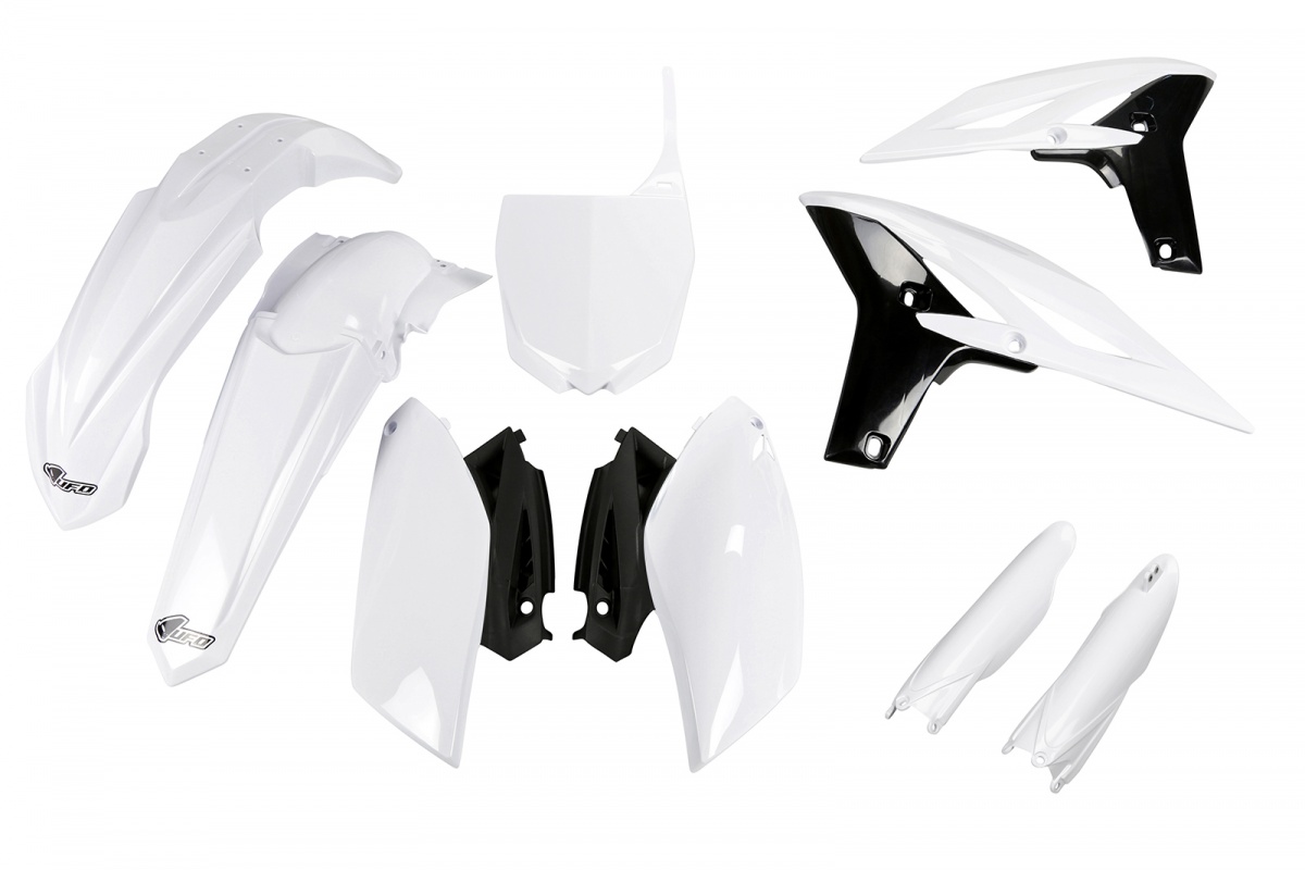 Full Plastic Kit white for Yamaha YZF 250 (2010) - REPLICA PLASTICS - YAKIT308F-046 - Ufo Plast