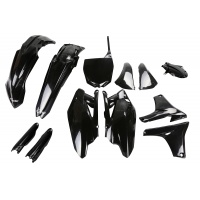 Full Plastic Kit black for Yamaha YZF 450 (2011-13) - REPLICA PLASTICS - YAKIT311F-001 - Ufo Plast