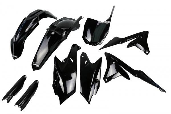 Full plastic kit Yamaha - black - REPLICA PLASTICS - YAKIT318F-001 - UFO Plast