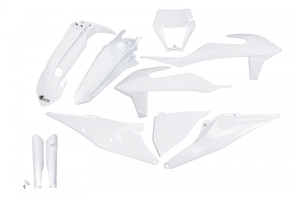 Full Plastic Kit Six Days 21-22 edition for Ktm EXC 125/XC W125 - EXC 150/XC W150 / XC W150TPI - EXC 250/XC W250 - EXC-F 250....