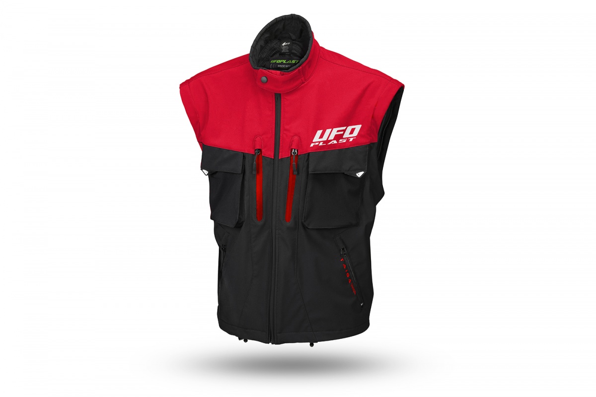 Taiga enduro jacket red - Jackets - JA13001-KB - UFO Plast