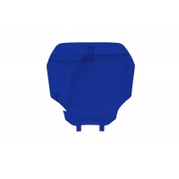 front number plate - blue - Yamaha - REPLICA PLASTICS - YA04894-089 - UFO Plast