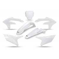 Plastic Kit white for Yamaha YZF 250 (2024-25) - YZF 450 (2023-25) - REPLICA PLASTICS - YAKIT326-046 - Ufo Plast