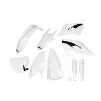 Husqvarna full plastic kit - white - REPLICA PLASTICS - HUKIT628F-041 - UFO Plast