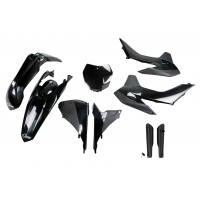 Full Plastic Kit black for Ktm SX 250/XC 250 - SX 125/XC 125 - SX 150 - SX-F 350/XCF 350 - SX-F 450/XCF 450 - SX-F 250/XCF 25...