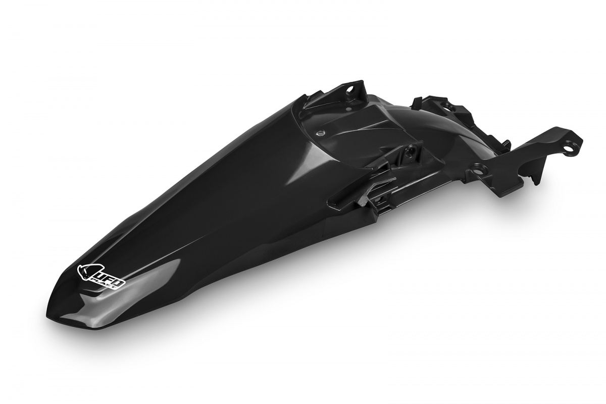 Rear Fender black for Yamaha YZF 250 (2024-25) - YZF 450 (2023-25) - REPLICA PLASTICS - YA04890-001 - Ufo Plast