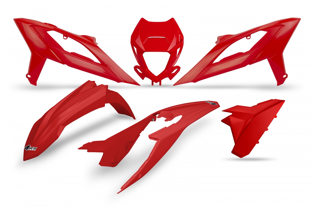 Plastic Kit red for Beta RR 250 (2023-24) - RR 300 (2023-24) - RR 350 (2023-24) - RR 400 (2023-24) - RR 450 (2023-24) - REPLI...