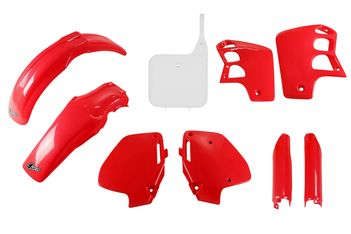 Full Plastic Kit OEM Color 92-94 for Honda CR 500 (1991-94) - REPLICA PLASTICS - HOKIT090F-999W - Ufo Plast