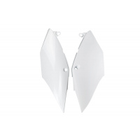 Side Panels white for Honda CRF 250R (2018-21) - CRF 450R (2017-20) - CRF 250RX (2019-21) - CRF 450RX (2017-20) - REPLICA PLA...