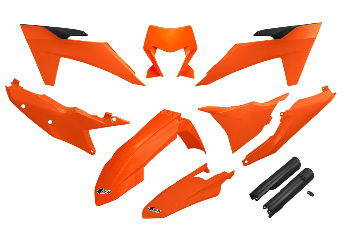 Full Plastic Kit OEM Color 25 compatible Ktm EXC 150 - EXC 250 - EXC-F 250 - EXC 300 - EXC-F 350 - EXC-F 450 - EXC-F 500 - X....