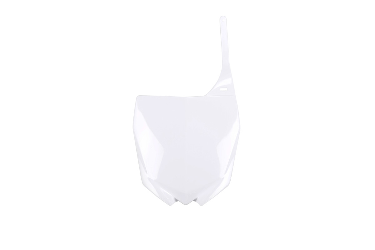 Front Number Plate white - Ufo Plast