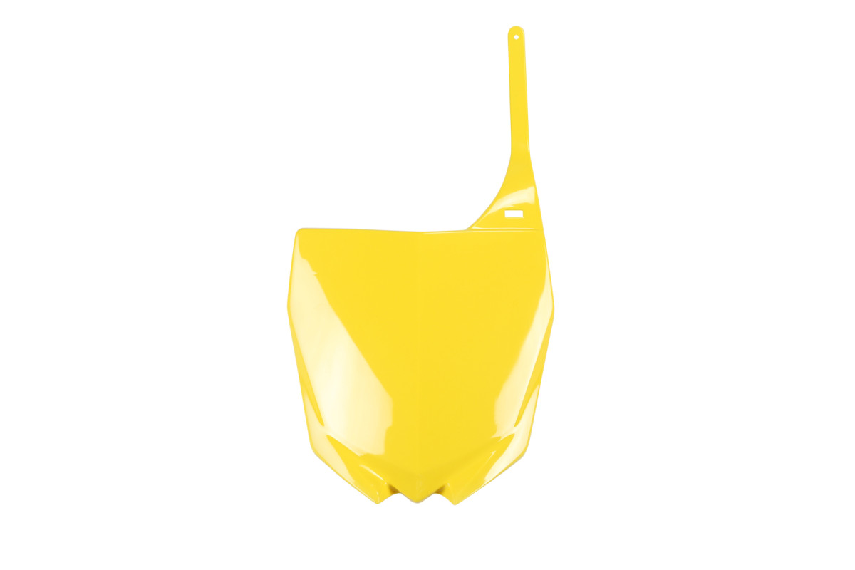 Front Number Plate yellow - Ufo Plast