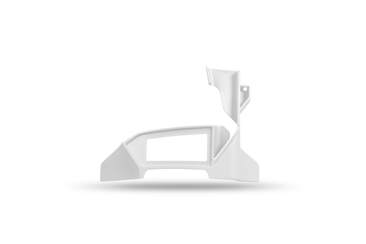 Front Number Plate white - Ufo Plast