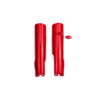 Fork Slider Protectors red - Ufo Plast Fork Slider Protectors red - Ufo Plast