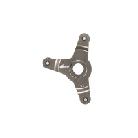 Front disc cover mounting kit black - Ufo Plast
