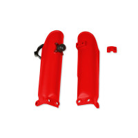 Fork Slider Protector + Quick Starter red for Gas Gas / Ktm - REPLICA PLASTICS - KT04017-062 - Ufo Plast Fork Slider Protector + Quick Starter red for Gas Gas / Ktm - REPLICA PLASTICS - KT04017-062 - Ufo Plast