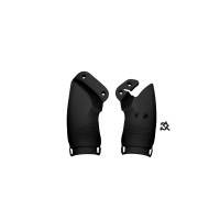 extension for front number plate black for Yamaha YZ 250 F (2024-26) - YZ 450 F (2023-25) - REPLICA PLASTICS - YA05803-001 - ...