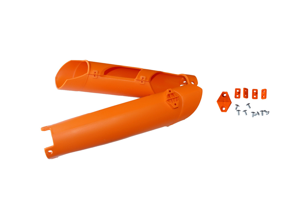 Fork Slider Protectors orange - Ufo Plast