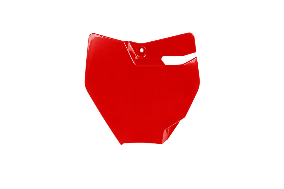 Front Number Plate red - Ufo Plast