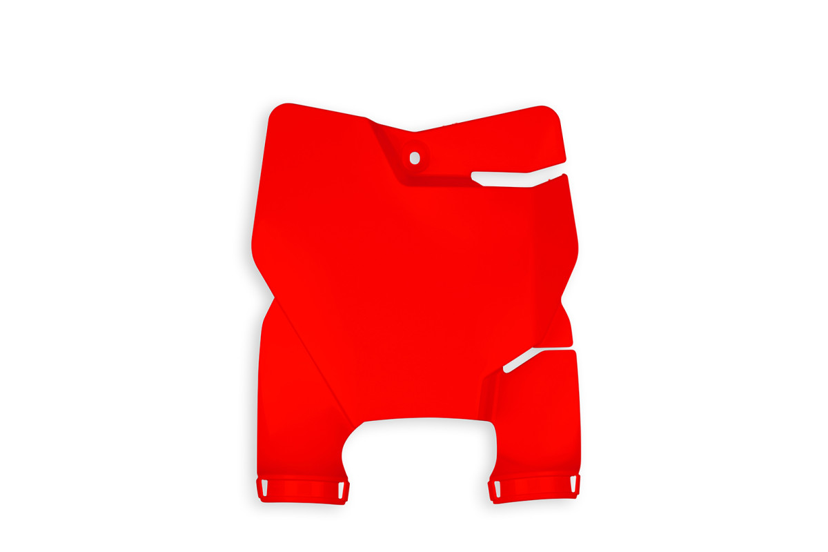 Front Number Plate red - Ufo Plast