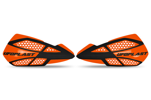 Handguards orange Voyager for Gas Gas / Ktm / Husqvarna / Honda - REPLICA PLASTICS - PM01668-127 - Ufo Plast