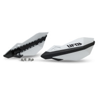 Handguards white Traxion - Ufo Plast Handguards white Traxion - Ufo Plast